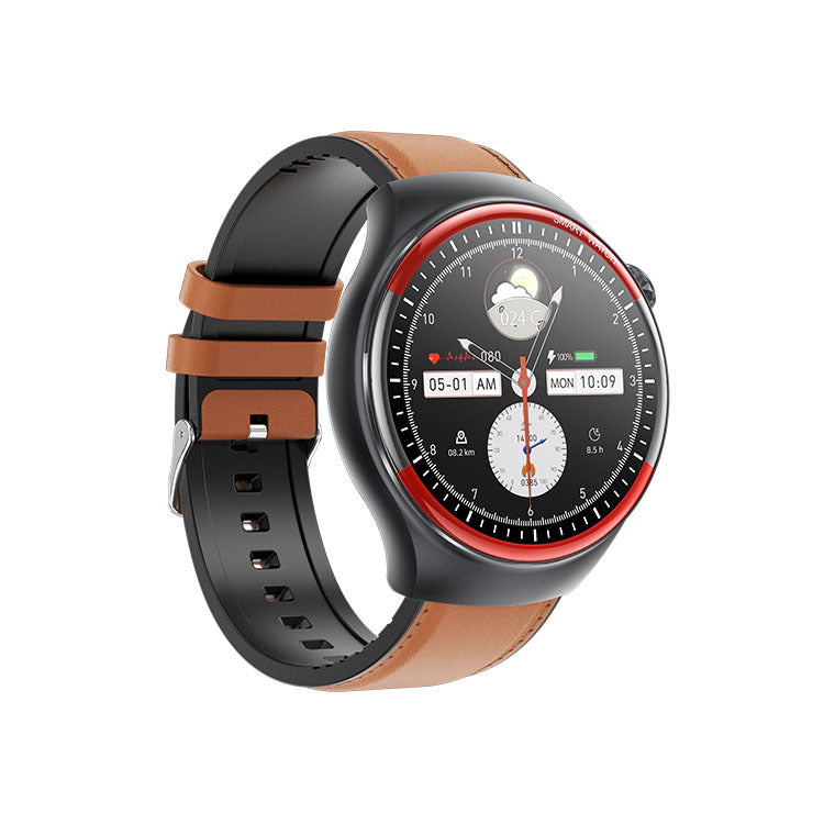 New T82 Bluetooth call 1.4AMOLDE HD non-invasive blood sugar monitoring NFC body temperature SOS heart rate - V.I.P Digital Presence