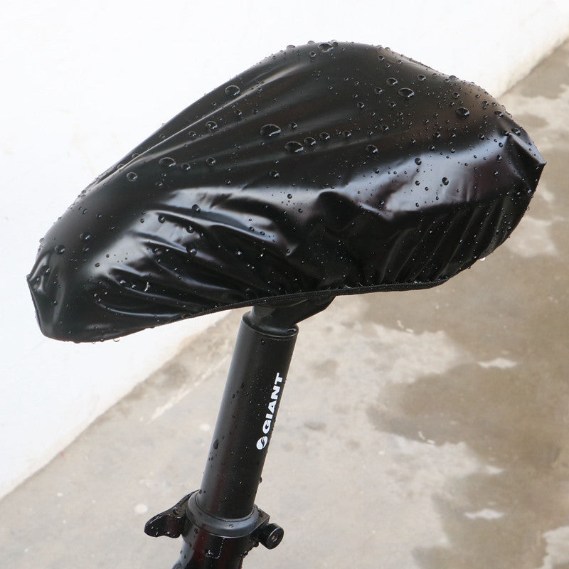 Bicycle Saddle Rain Cover Mountain Bike Saddle Rain Cover PVC Heat-Pressed Waterproof Cover Cycling Equipment Accessories