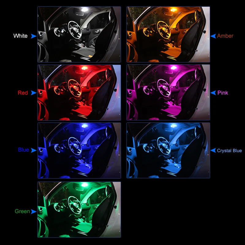 2pcs T10 W5W 194 168 LED Car Parking Side Signal Light License Plate Bulb Interior Reading Wedge Dome Turn Lamp12V - V.I.P Digital Presence