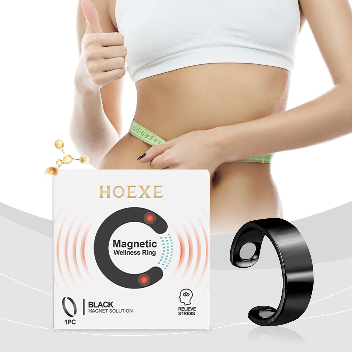 Black Magnet Ring - V.I.P Digital Presence