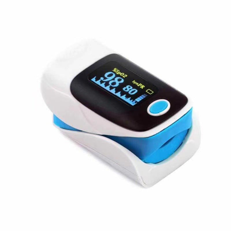Oximeter CE Elderly Home Sleep Monitoring Oximeter Fingerclip Pulse Heart Rate Monitoring Saturation - V.I.P Digital Presence