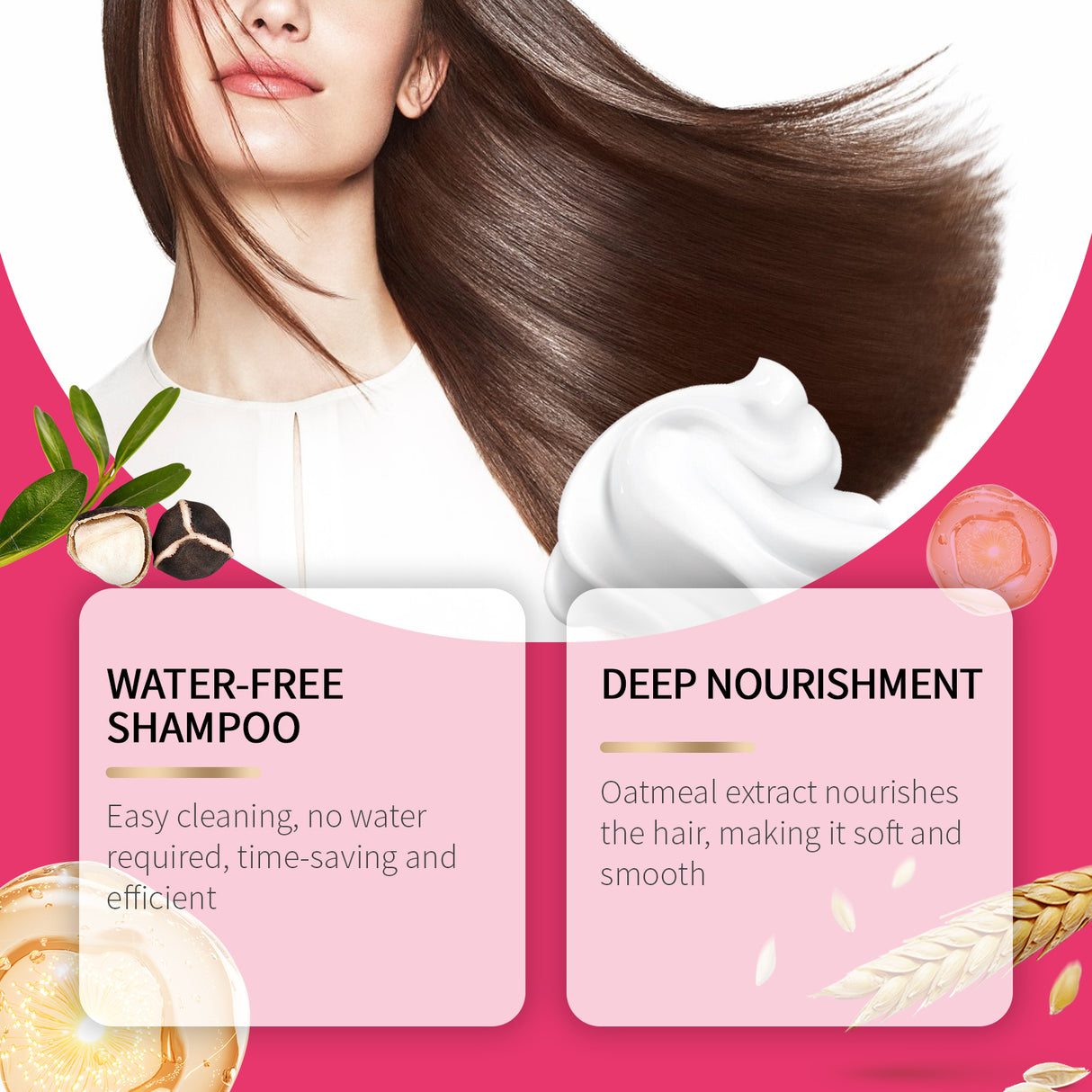 Waterless Shampoo Mousse Fluffy Air Sensitive Bangs Effective Oil Removal High Top Lazy Mousse - V.I.P Digital Presence