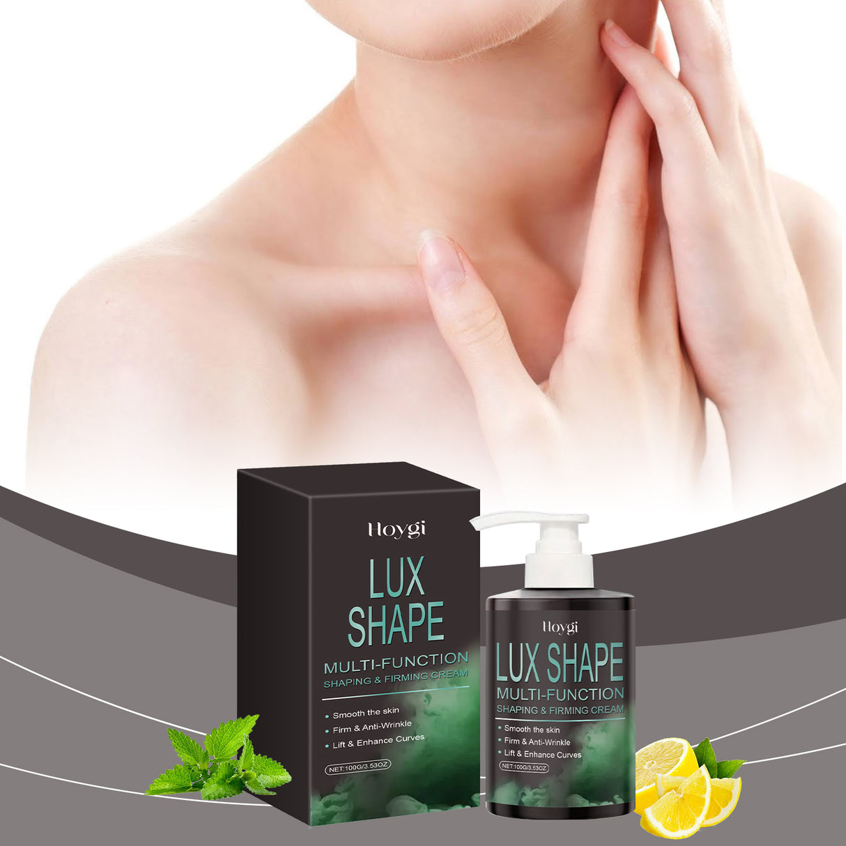 Body Firming Beauty Cream Gently Moisturizes, Firms And Lifts Skin Daily Apply Massage Beauty Cream