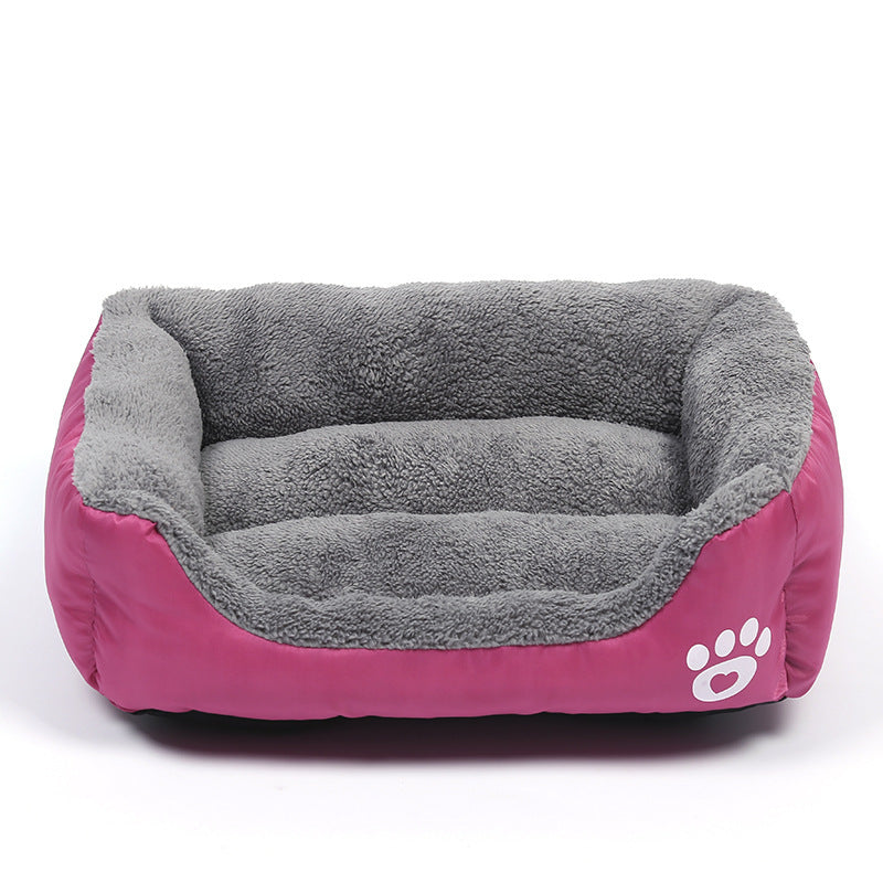 New, soft, and cozy fleece pet bed. Waterproof bottom. Suitable for small, medium & large pets. Keeps pets warm. - V.I.P Digital Presence