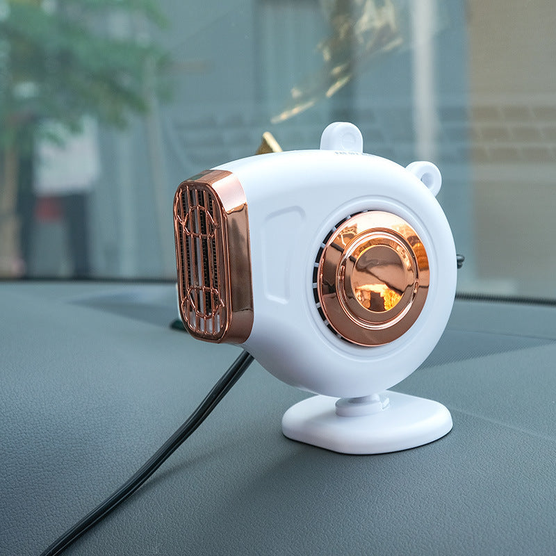 Small Sun Car Mounted Heater 12V/24V Car Heater Car Creative Fast Heating Mini Hot Fan - V.I.P Digital Presence