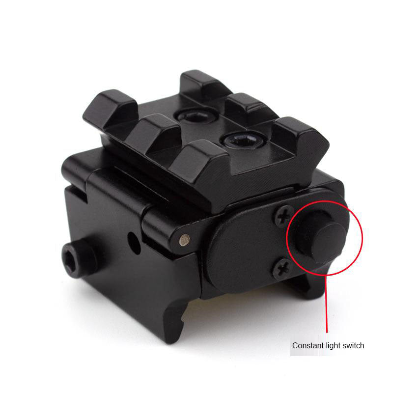 Low base small fishbone mini hanging red laser sight 20mm guide rail - V.I.P Digital Presence