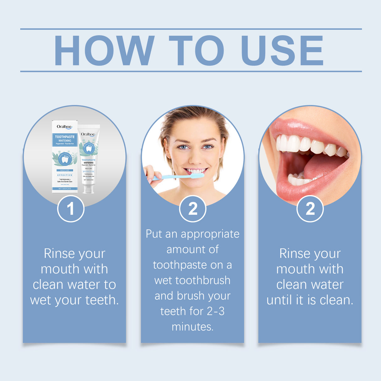 Mint Toothpaste Gently Cleans Tooth Stains Yellow Shine Teeth Daily Oral Care - V.I.P Digital Presence