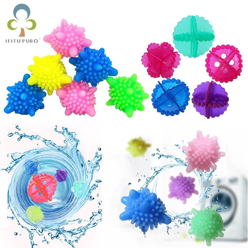 6Pcs/lot Anti-winding Laundry Ball Home Washing Machine Solid Cleaning Ball Super Strong Decontamination Laundry Ball GYH - V.I.P Digital Presence