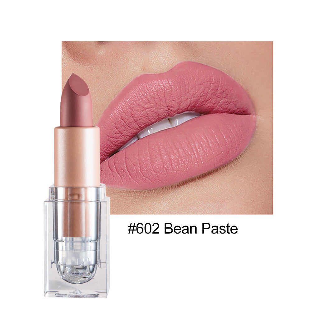 HANDAIYAN Matte Lipstick 12 Color Lipstick Not Easy To Fade Nude Pink Lipstick - V.I.P Digital Presence