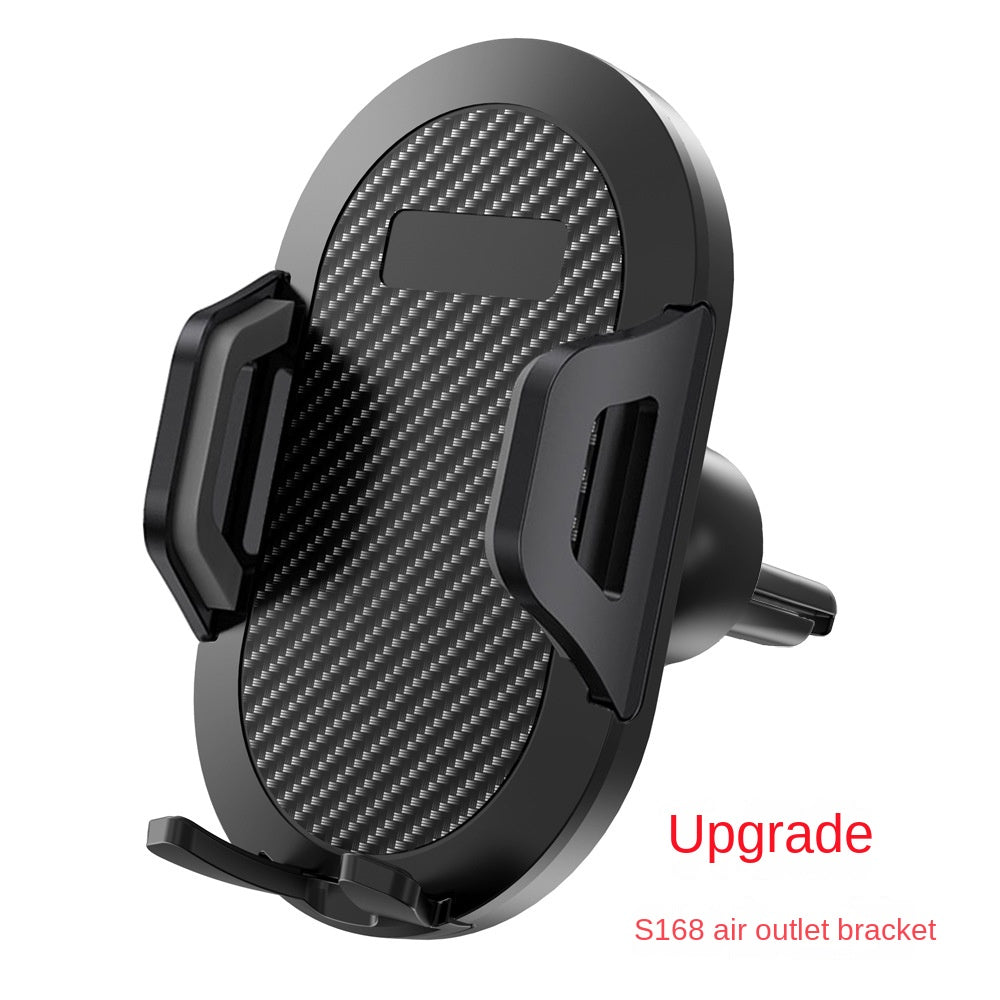 Long Rod Automatic Lock Car Phone Holder Telescopic Suction Cup Mount for Car Air Vent Lazy Live Streaming - V.I.P Digital Presence