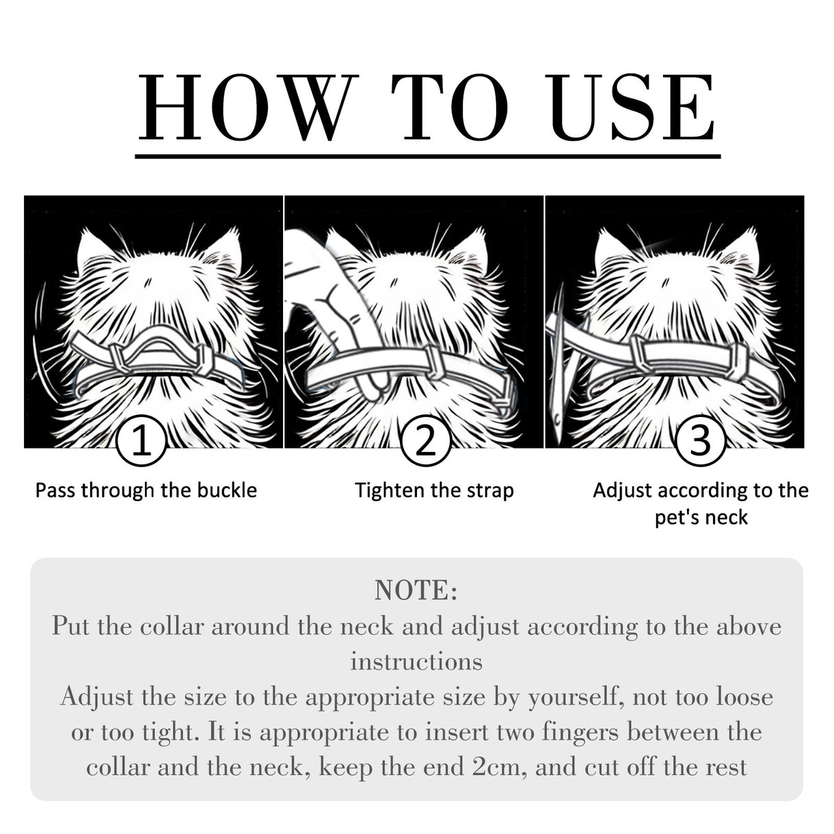 Pet Deworming Collar, Flea Resistant Tick Resistant Pet Waterproof Adjustable Deworming Collar - V.I.P Digital Presence