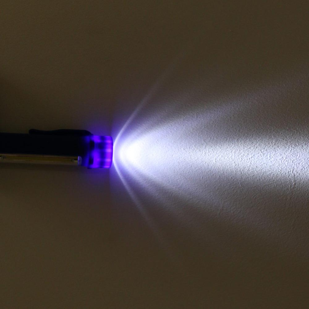 COB LED Mini Pen Multifunction led Torch light Handle work flashlight square Work Hand With Magnet