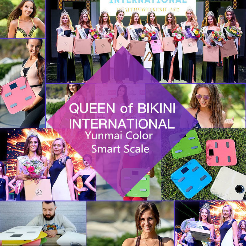 Yunmai International Version Color Smart Weight Scale Digital Body Fat Health Scale 10 Body Date Weighting Scale - V.I.P Digital Presence