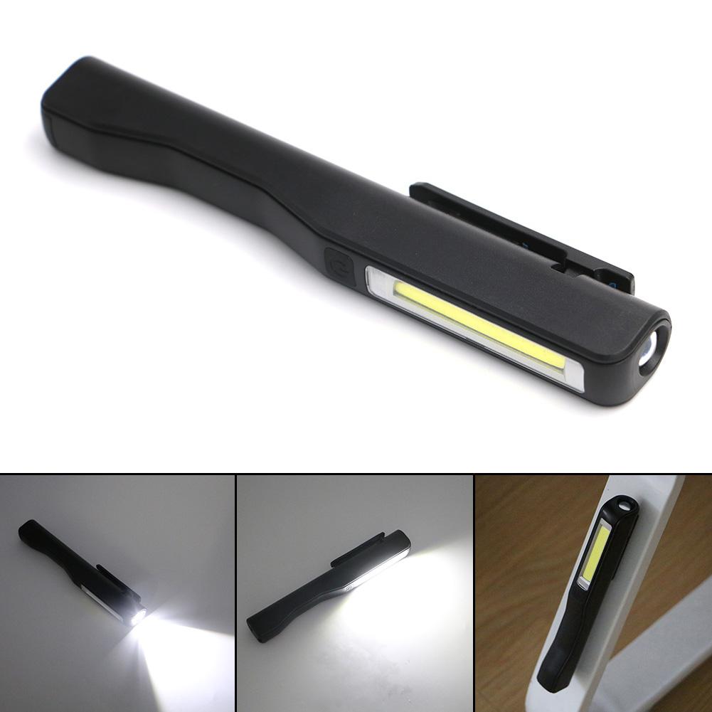 COB LED Mini Pen MultifunctionTorch Inspection Lamp Pocket Flashlight with Clip Magnet Lanterna,Use AAA