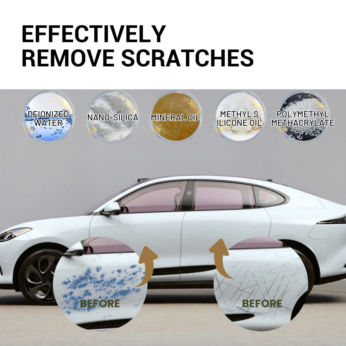 Scratch Removal Wax, Car Repair Care Paint Maintenance Refurbished Clean And Brightening Car Scratch Repair Cream - V.I.P Digital Presence