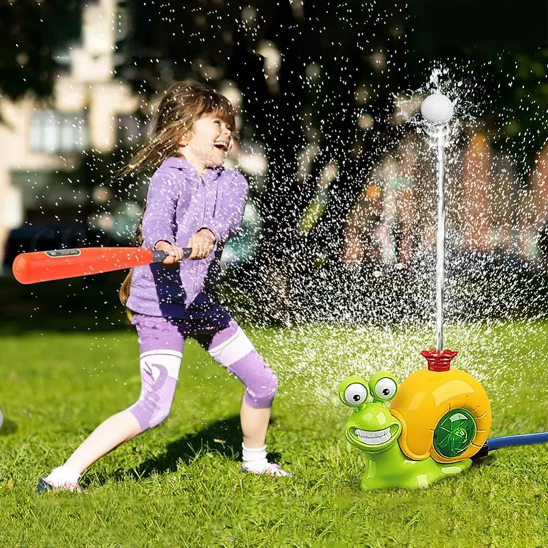 Cartoon snail sprinkler for boys and girls, summer garden lawn, water - spraying toys, fun pool party, backyard - V.I.P Digital Presence