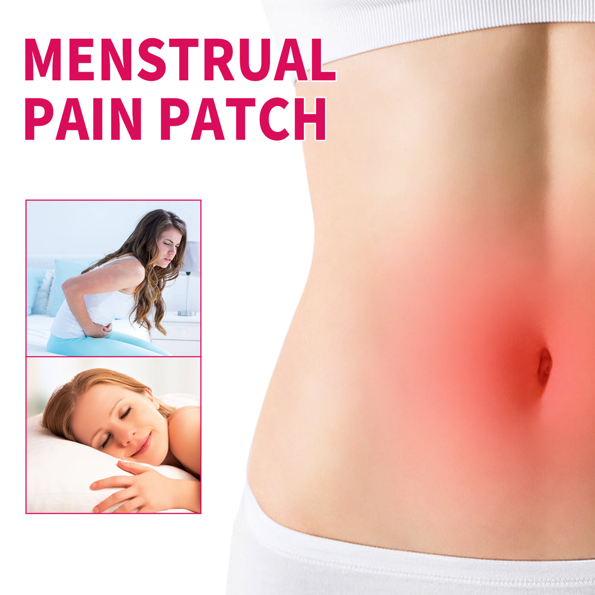 Menstrual Pain Patch, Menstrual Body Care Patch For Women To Relieve Menstrual Pain - V.I.P Digital Presence