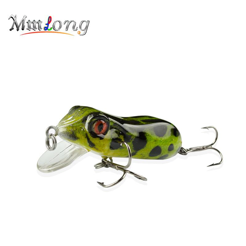 Mmlong 6.3cm Hard Frog Fishing lures Floating Minnow MR03-S Artifical Baits Wobbler Crank Bait Pesca