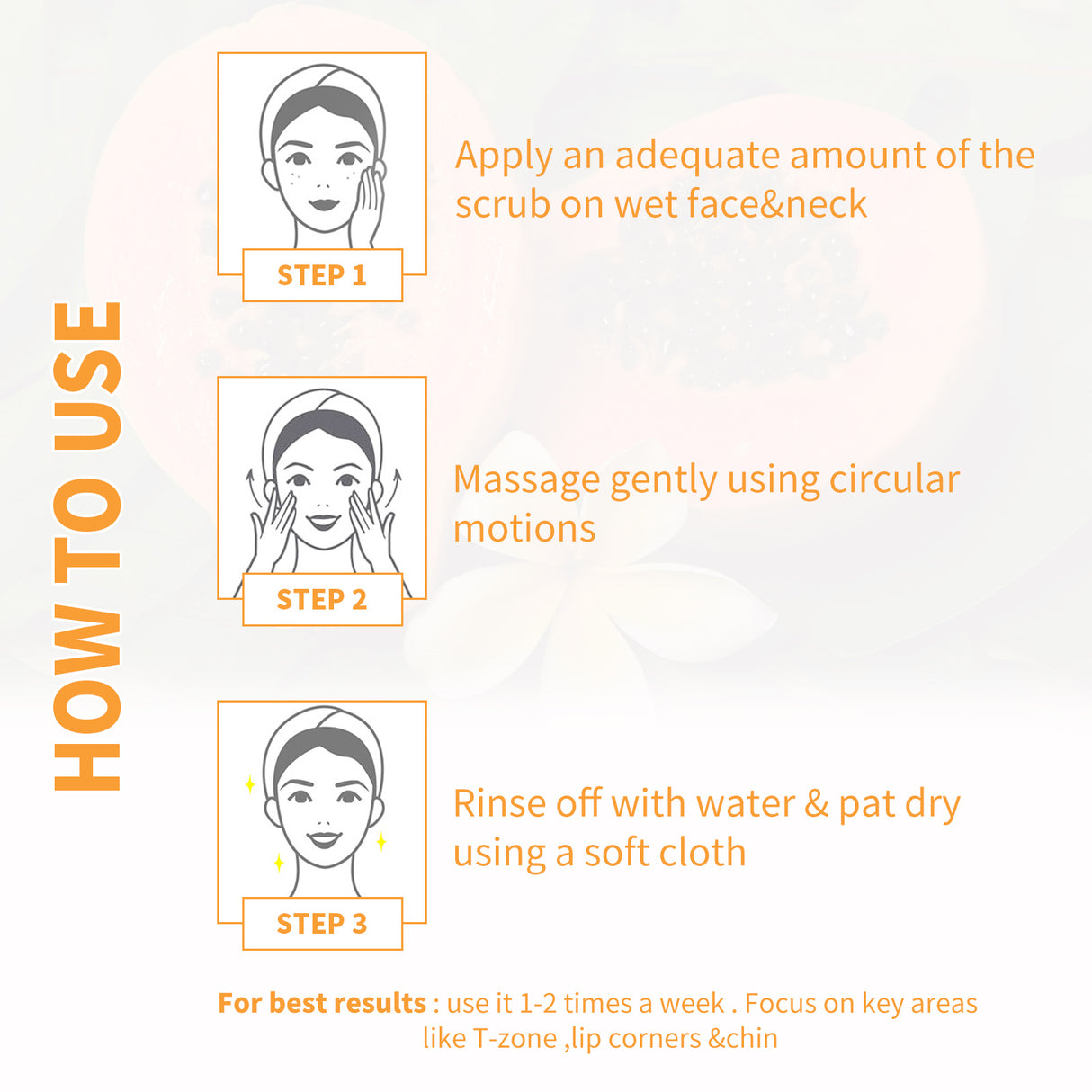 Papaya Exfoliating Gel, Moisturizing Skin With Gentle Cleansing Keratin Brightening Gel - V.I.P Digital Presence