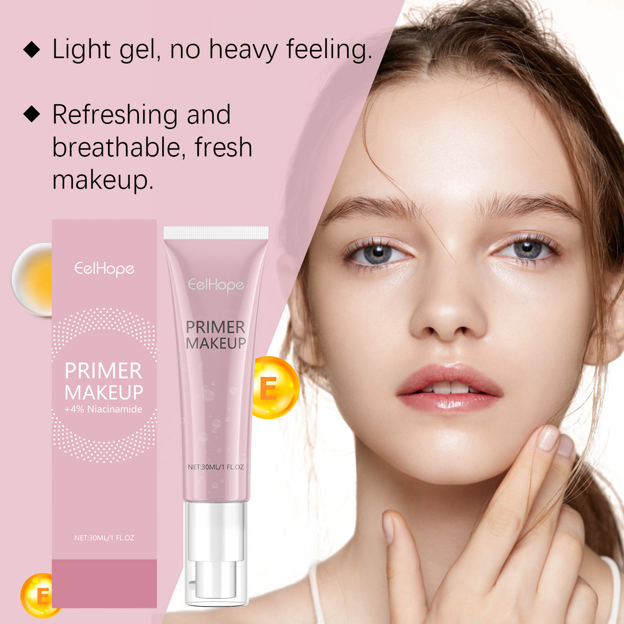 Pre-Brightening Gel Moisturizes, Tightens, Lightens, And Nourishes Fine Lines