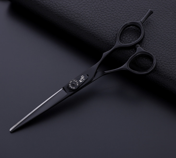 Professional Japan 440c 6 & 5.5 inch rainbow cut hair scissors set cutting shears thinning barber scissor hairdressing scissors - V.I.P Digital Presence