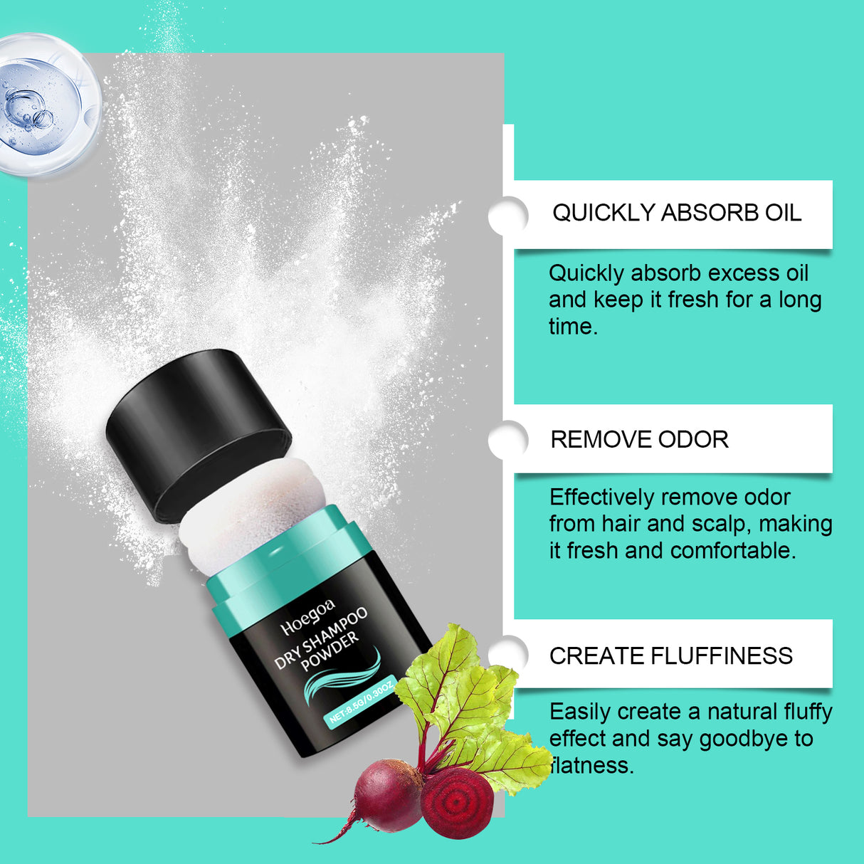 Dry Cleaning Hair Fluffy Powder - V.I.P Digital Presence