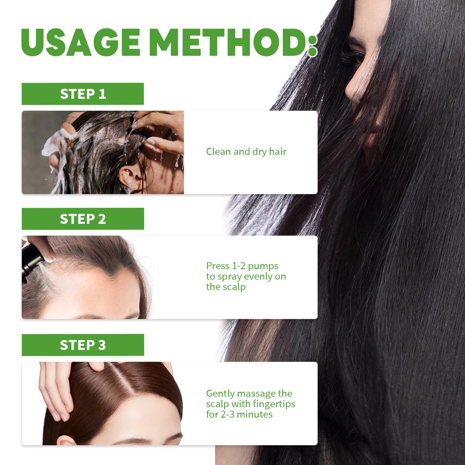 Dense Hair Spray Anti-Loss Hair Thickening And Strengthening Hair Treatment Dense Hair Spray - V.I.P Digital Presence