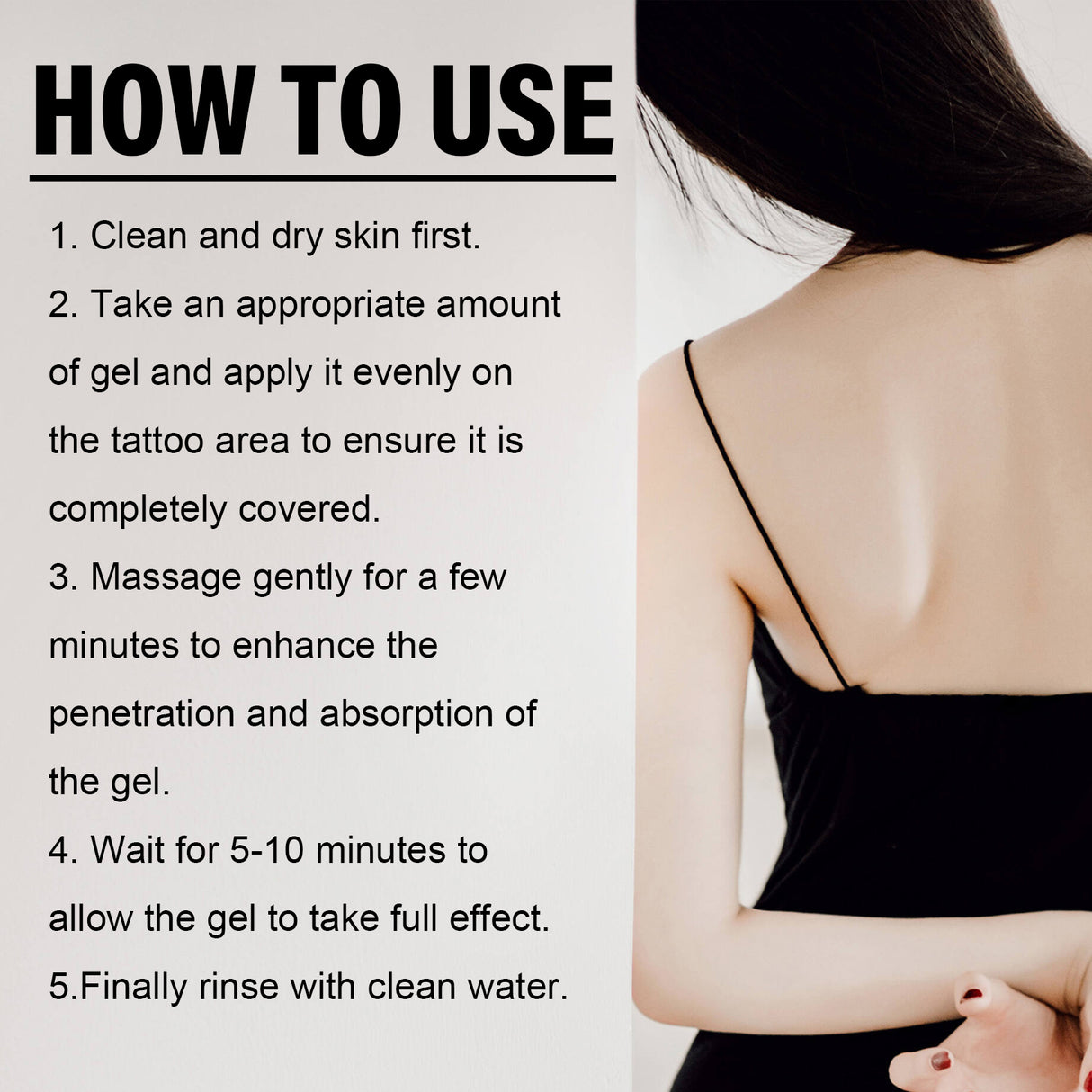 Tattoo Dissolving Gel, Moisturizing Tattoo Skin Repair Skin Tattoo Mark Brightening Care Cream - V.I.P Digital Presence