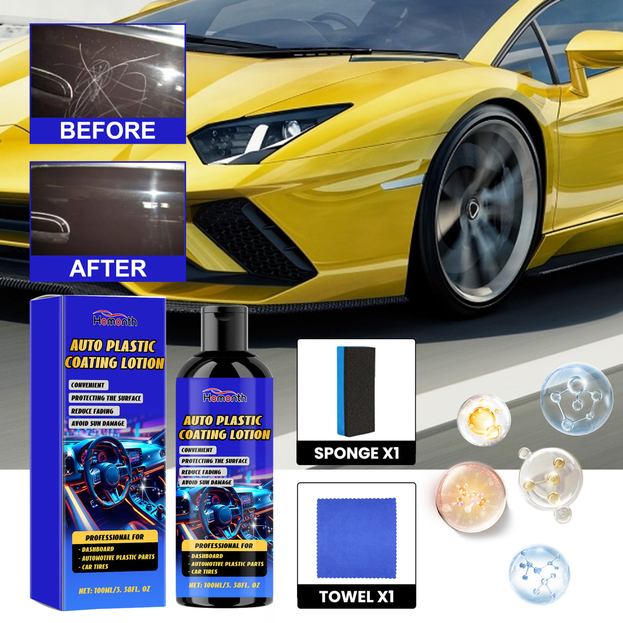 Scratch Retreader, Car Scratch Paint Repair Maintenance Refurbished Cleaning And Polishing Coating Agent - V.I.P Digital Presence