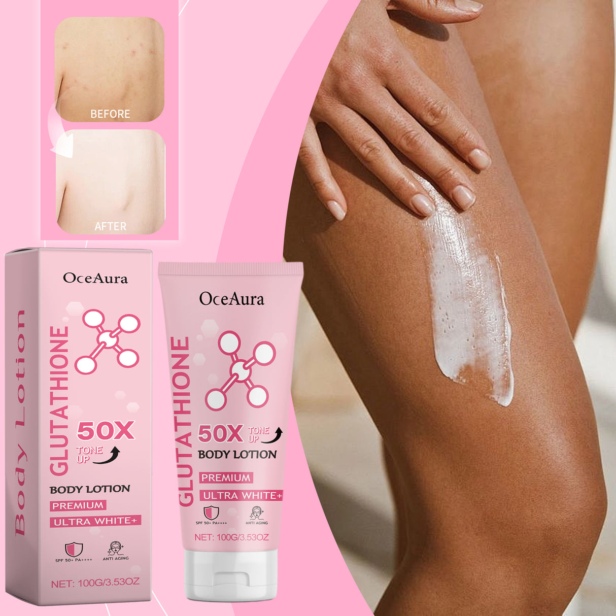 Oceaura Brightening Body Cream Moisturizes, Brightening And Brightening Skin - V.I.P Digital Presence