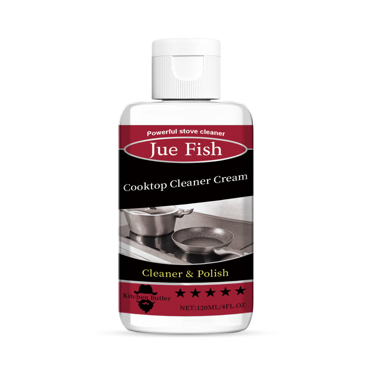 Cooktop Cleaner Cream, Wash The Kitchen Stove Basin To Remove Oil Stains And Dirt To Remove Black Dirt At The Bottom Of The Pot - V.I.P Digital Presence