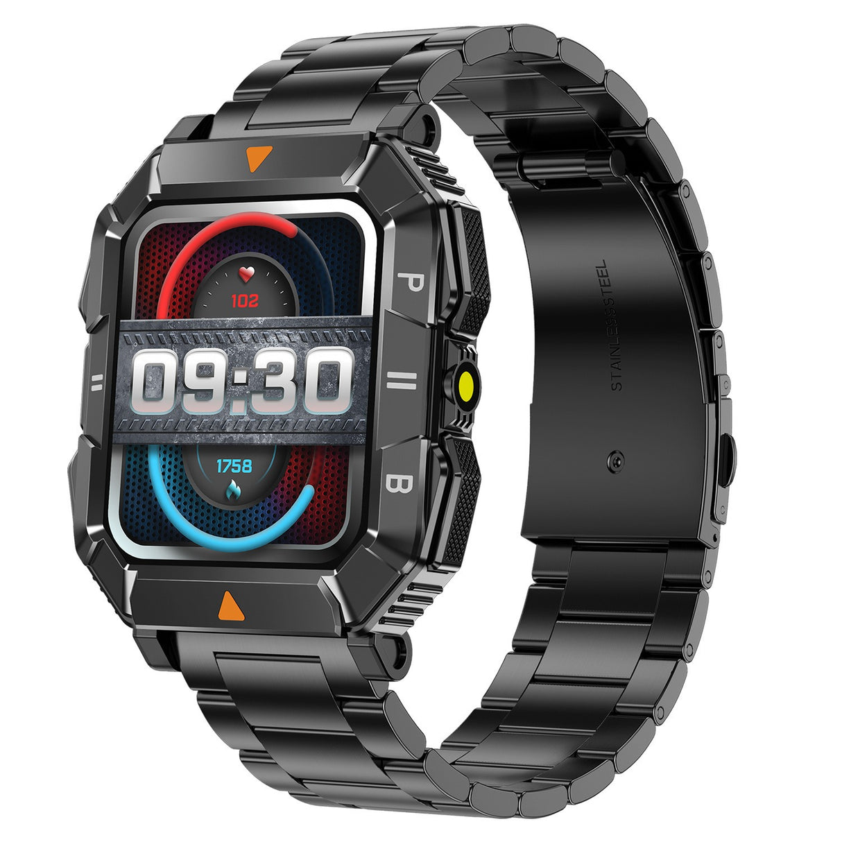 YK03 smartwatch Bluetooth call flashlight sports waterproof heart rate blood oxygen health monitoring - V.I.P Digital Presence