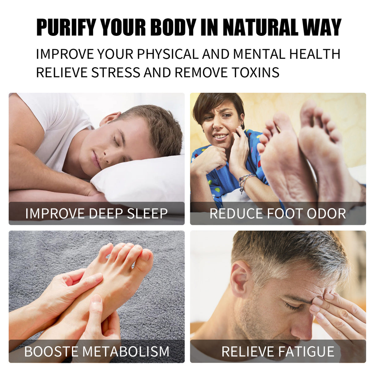 Herbal Purge Purifying Night Patches, Relaxing Body Conditioning Deep Cleansing Foot Care Sleep Pads - V.I.P Digital Presence