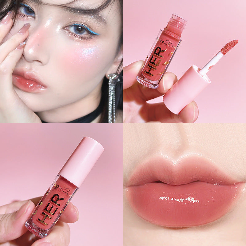 Glazed Mirror Water Lip Glaze Lipstick Female Student Lip Gloss Moisturizing Moisturizing Lip Glaze Toot Jelly Glass Lip Gloss - V.I.P Digital Presence