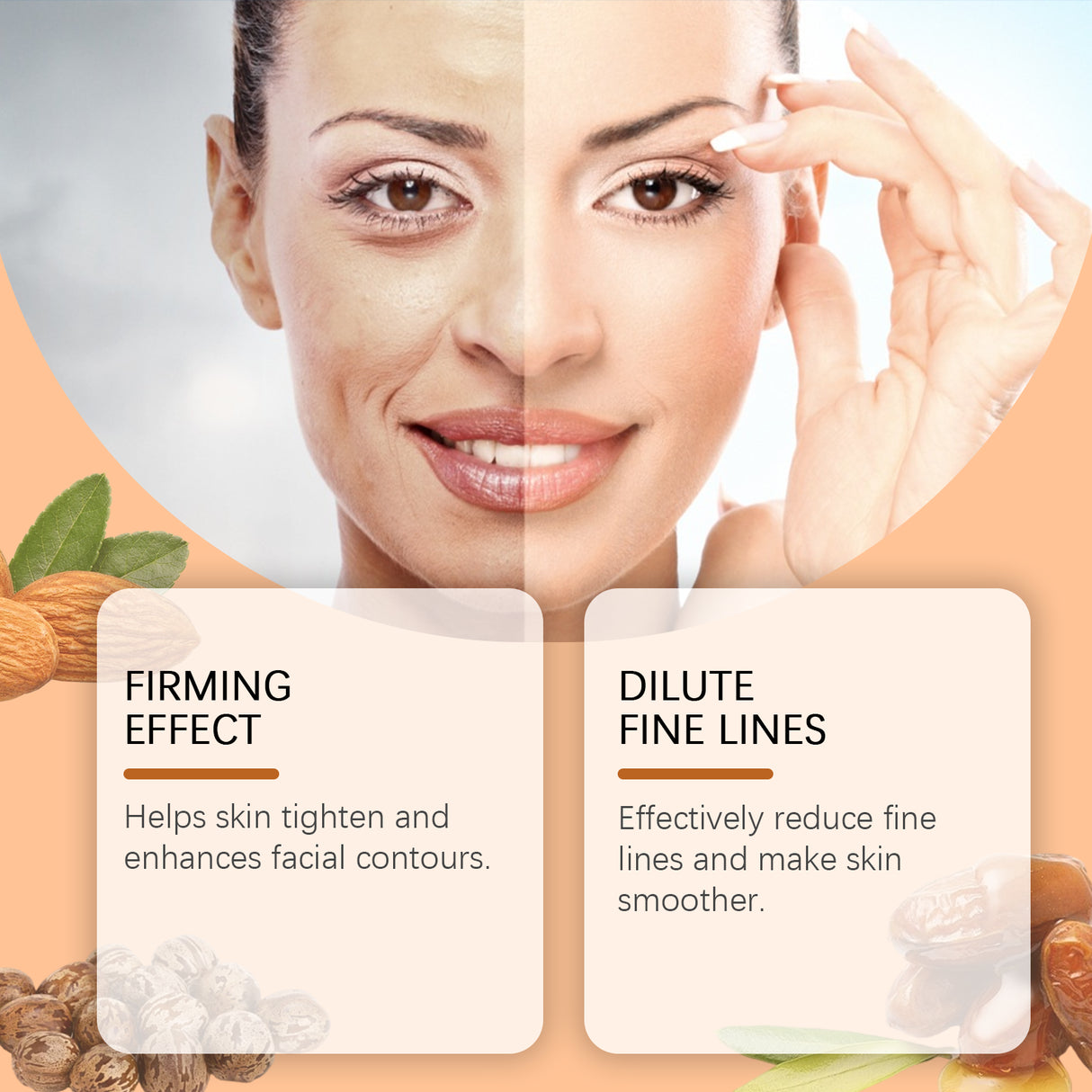 Firming Ball Essence Gentle Hydrating Firming Moisturizing Nourishing Lifting Facial Skin Care