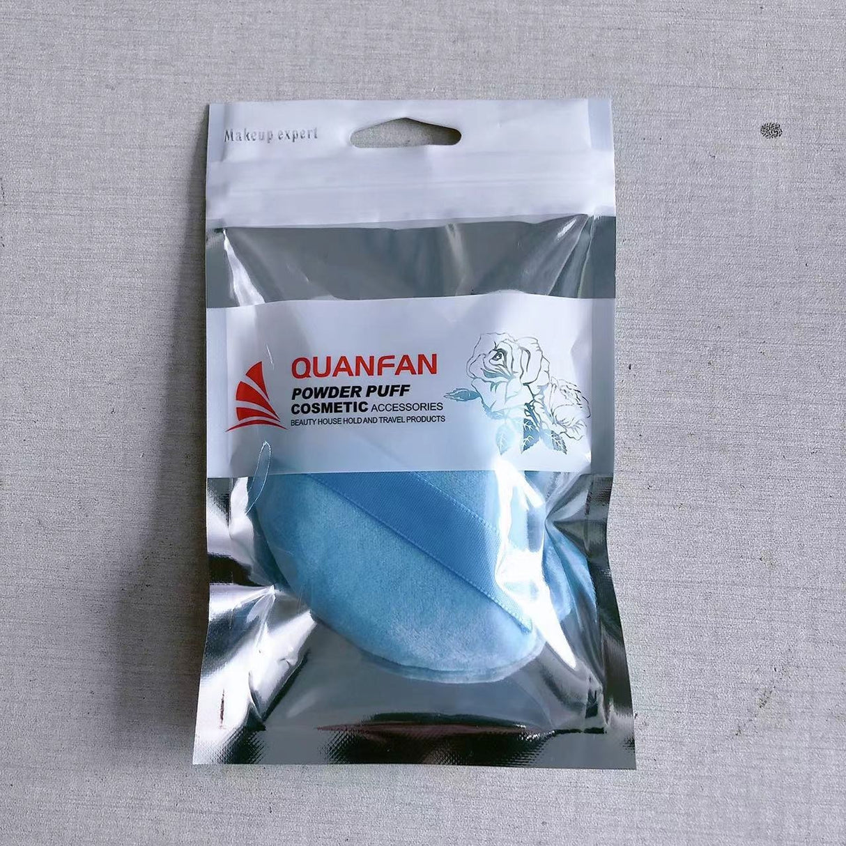 Triangle Dry Powder Puff Fiber Crystal Cotton Delicate On Makeup Beauty Tools Powder Puff - V.I.P Digital Presence