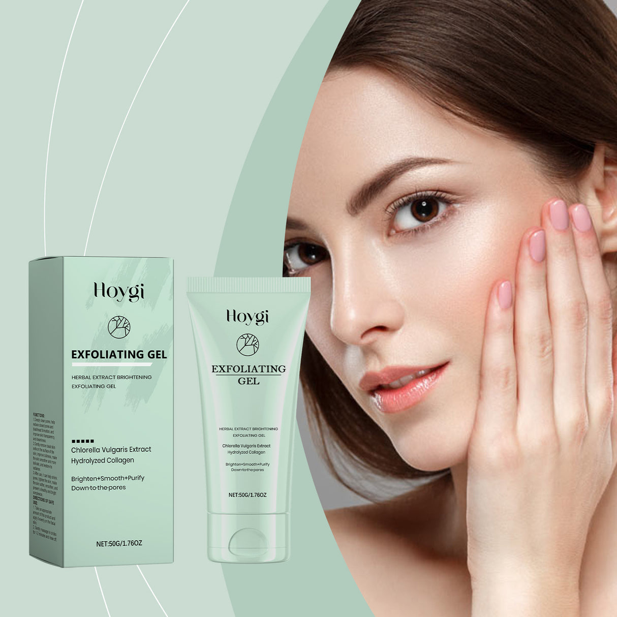 Gentle Exfoliating Gel Moisturizes And Cleanses Facial Skin, Improves Skin Quality And Gently Exfoliates And Brighens Skin - V.I.P Digital Presence