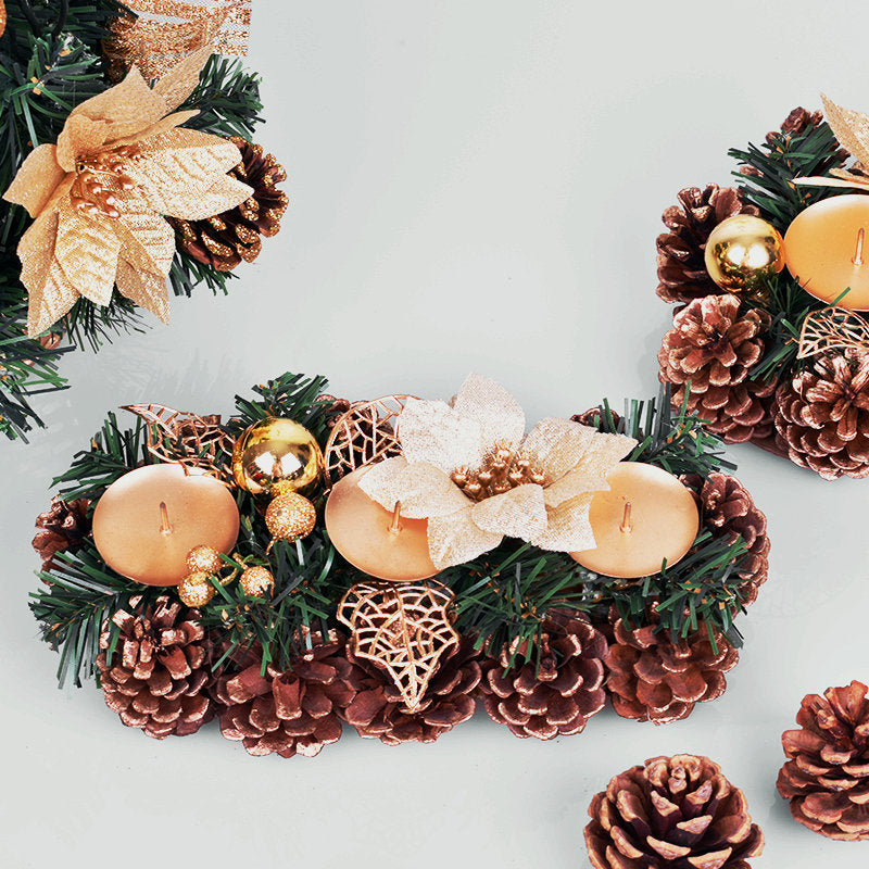 Birthday pine, fruit pine, needle branches, candle holders, flower garlands, home window decorations, handmade candle holders - V.I.P Digital Presence