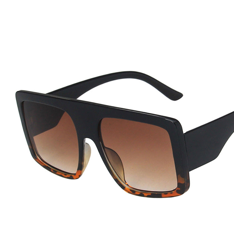 Large Frame Sunglasses Mask New Trend Retro Personality Street Shooting Sunglasses