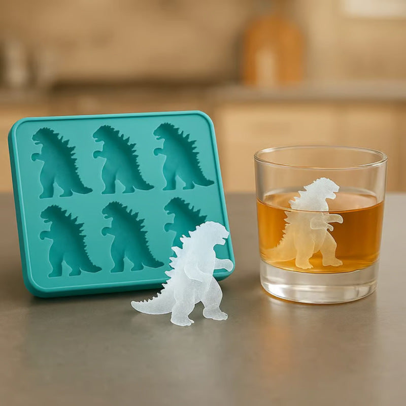 Godzilla Ice Mold: Silicone Kitchen Mold for Baking, Candles, Soaps, Ice Trays, Home Decor & Gifts - V.I.P Digital Presence