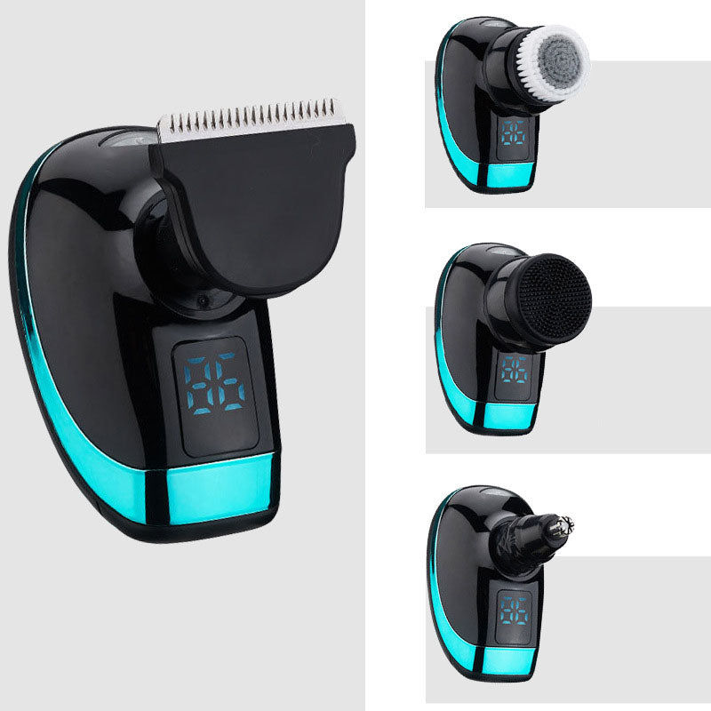 Electric Shaver Shaving Head Machine Five-Blade Self-Service Bald Head Rechargeable Waterproof Washing Razor - V.I.P Digital Presence