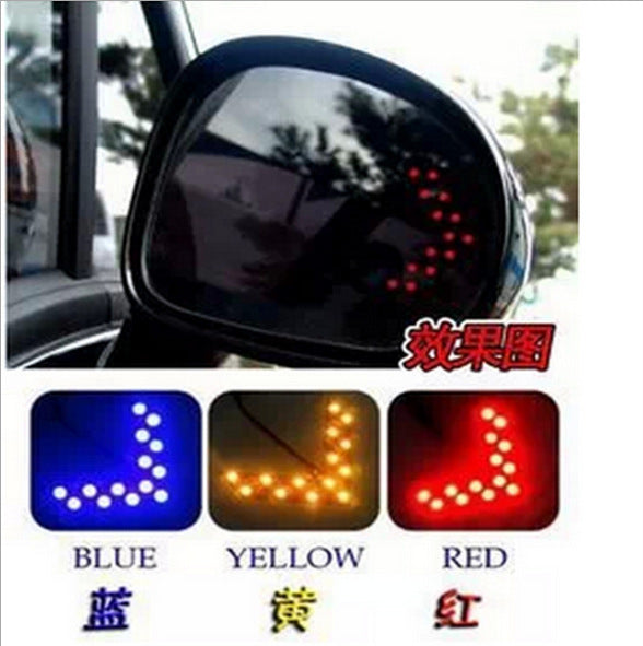 2pcs Arrow Panel 14 SMD LED Car Side Mirror Indicator Light Auto Turn Signal Light Car Styling LED Rear View Mirror AE - V.I.P Digital Presence