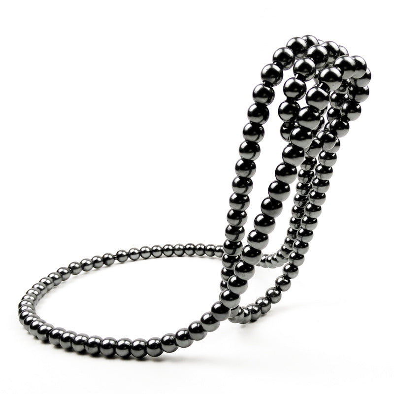 Pearl Necklace Stainless Steel Wine Rack Wine Pedestal Clamp Holder Suspension Champagne Whisky Small Ornaments - V.I.P Digital Presence