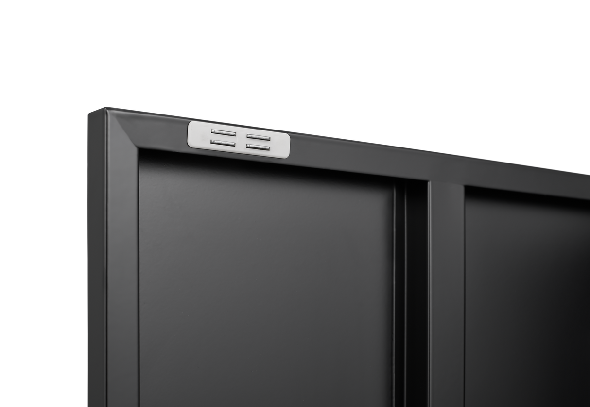 Kitchen Buffet Server Table Accent Sideboard Cupboard Server Buffet Console Table with Doors Cabinet - V.I.P Digital Presence