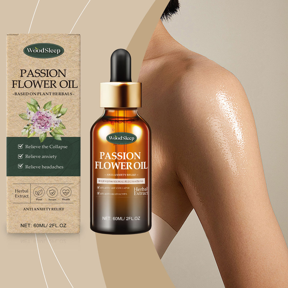 Thyme Flower Plant Sleep Essential Oil, Flower Essence Massage To Help Quiet Sleep Moisturize The Skin - V.I.P Digital Presence