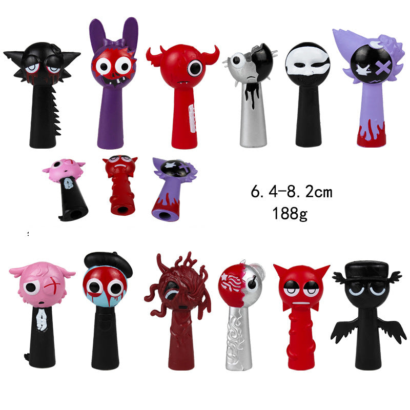 Rhythm Box Hand Office Boy Depler Simon Jevin Music Game Peripheral Model Ornament - V.I.P Digital Presence