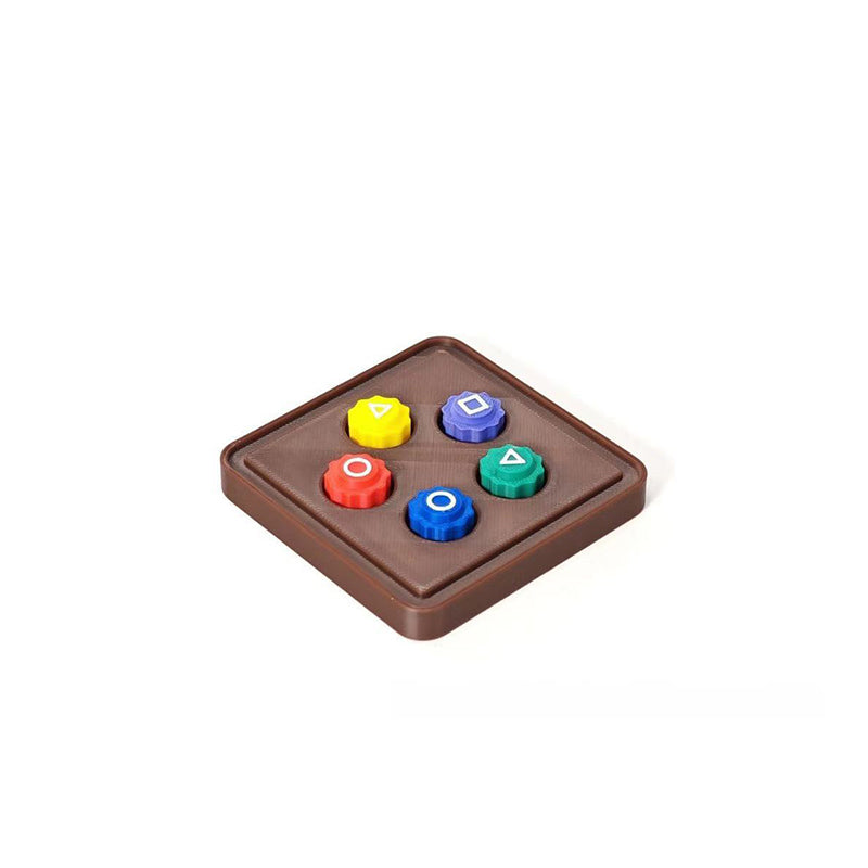 New Korean Gonggi Game Set with 5 Stones & Round Case. - V.I.P Digital Presence