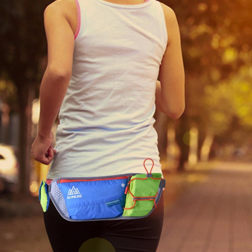 AONIJIE Running Waist Pack Lightweight Outdoor Sports Racing Hiking Gym Fitness Hydration Belt Water Bottle - V.I.P Digital Presence