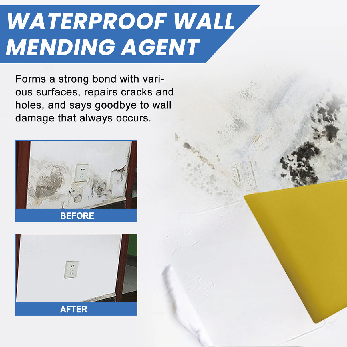 Waterproof Agent, Household Multi-Functional Ceramic Tile Exterior Wall Roof Leak Repair Moisture-proof Waterproof Coating - V.I.P Digital Presence
