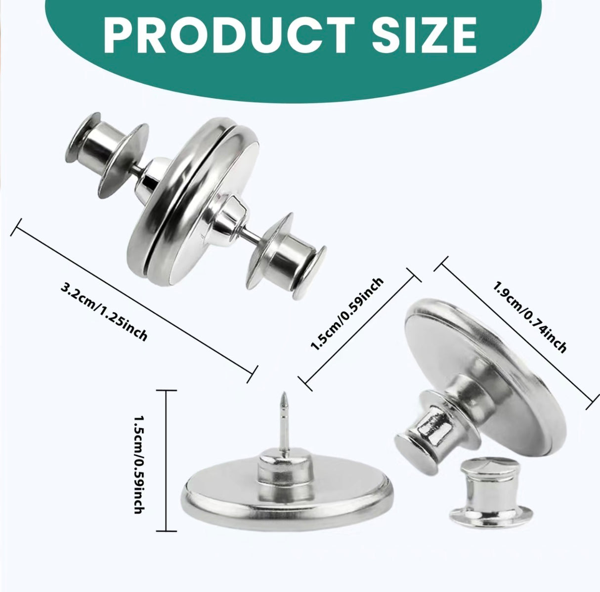 MagnaClip Curtain Fasteners